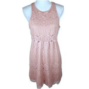 BONGO PINK LACE DRESS SZ.M EUC.